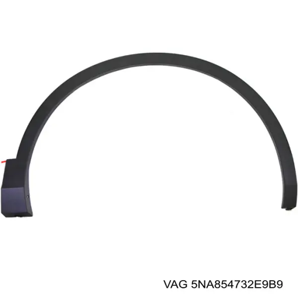 Expansor (placa sobreposta) de arco do pára-lama dianteiro direito FPS FP7445336