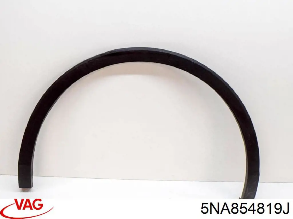 5NA854819B9B9 VAG Expansor direito (placa sobreposta) de arco do pára-lama traseiro
