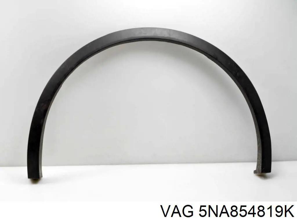 5NA854819K VAG Expansor esquerdo (placa sobreposta) de arco do pára-lama traseiro