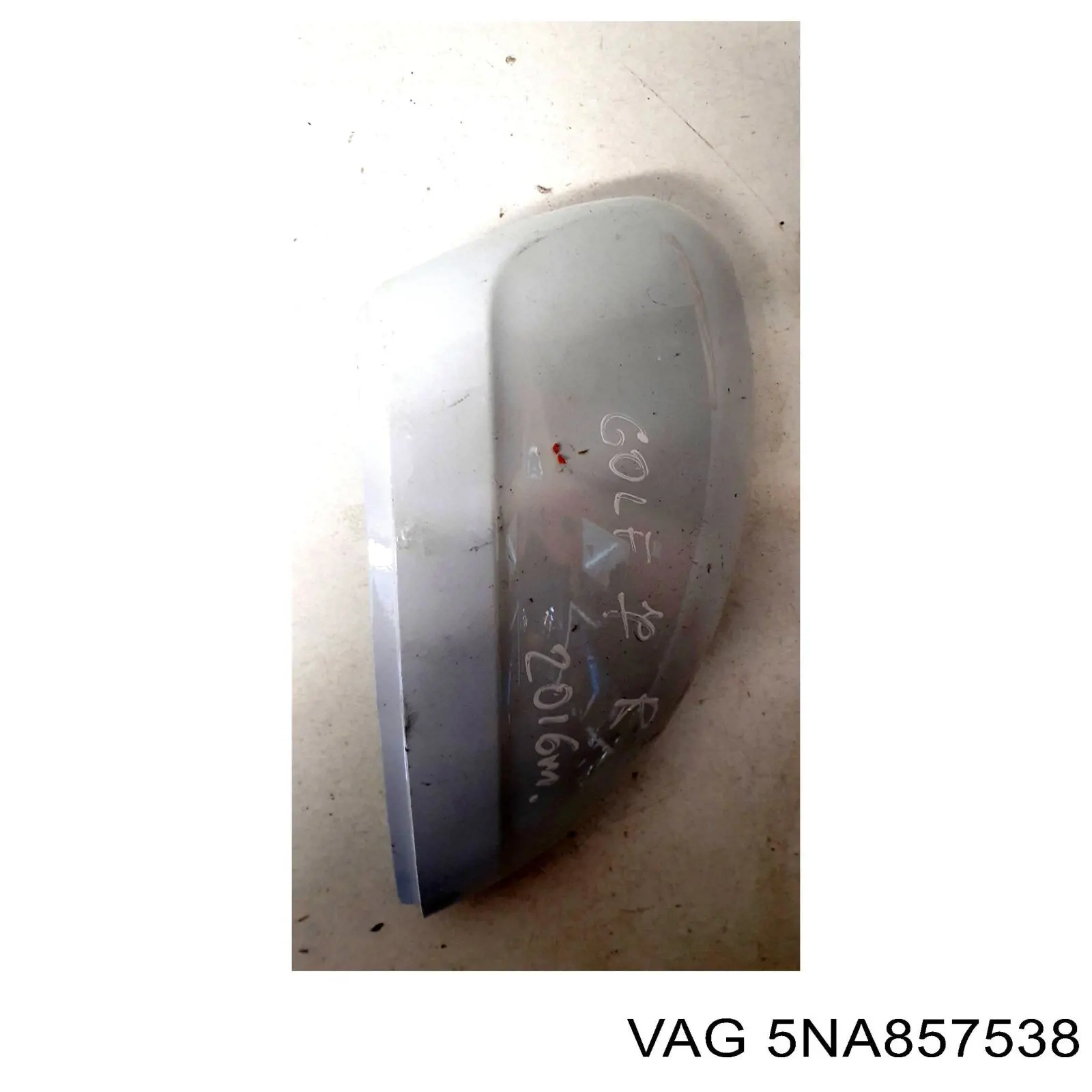 Compre 5NA857538AGRU VAG Placa sobreposta (tampa) do espelho de retrovisão direito