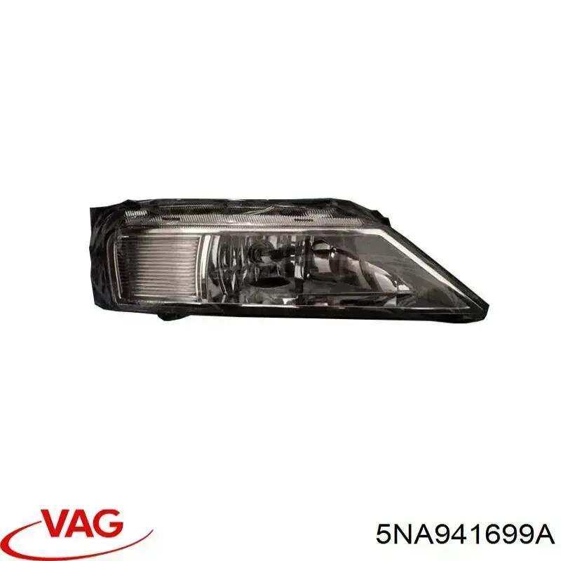 Luzes de nevoeiro esquerdas VAG 5NA941699A preço, a partir de 75,39 USD
