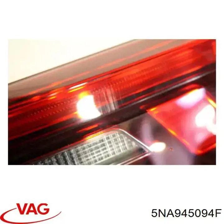 Lanterna traseira direita interna VAG 5NA945094F preço, a partir de 115,77 USD