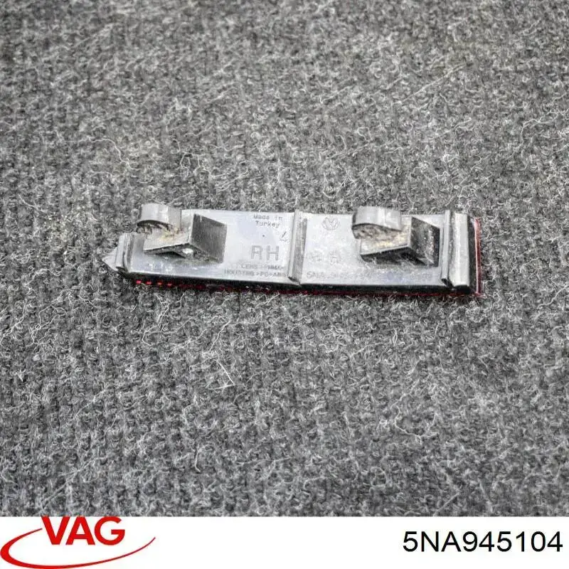 Compre 5NA945104 VAG Retrorrefletor (refletor) do pára-choque traseiro direito
