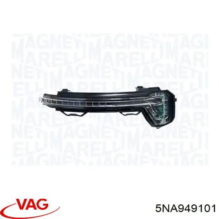 Pisca-pisca de espelho esquerdo VAG 5NA949101 preço, a partir de 38,10 USD