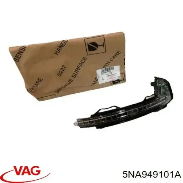 5NA949101A VAG Pisca-pisca de espelho esquerdo
