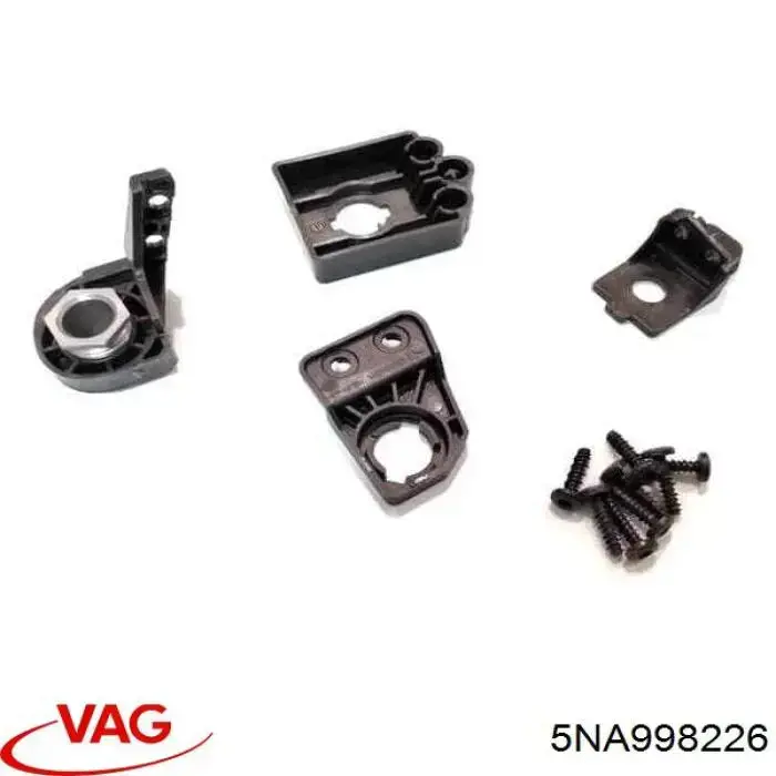 5NA998226 VAG Consola (adaptador) de fixação da luz dianteira esquerda