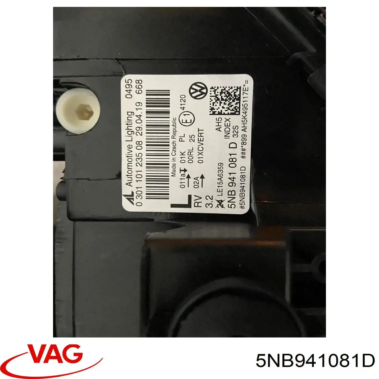 Luz direita VAG 5NB941081D preço, a partir de 1100,83 USD