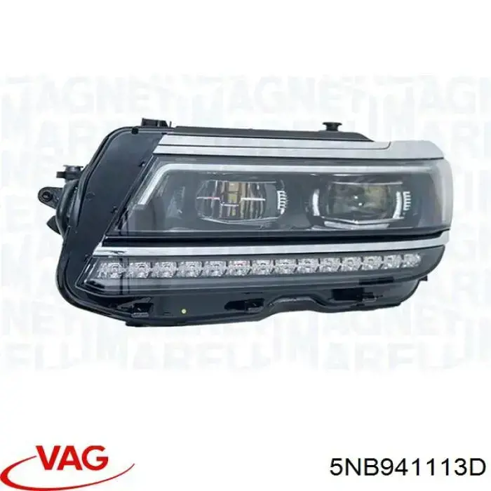 5NB941113D VAG Luz direita