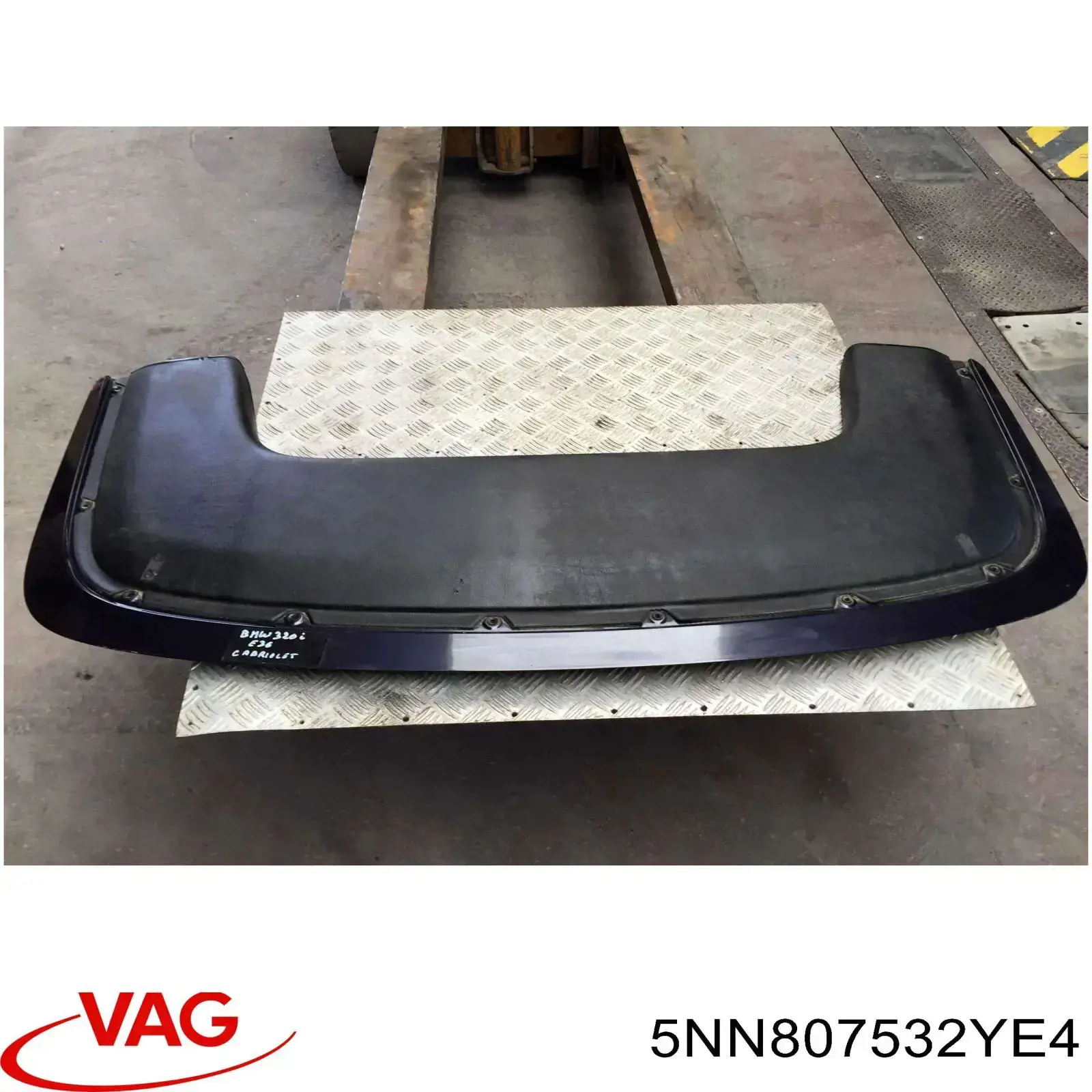Placa sobreposta do pára-choque dianteiro VAG 5NN807532YE4 preço, a partir de 390,65 USD