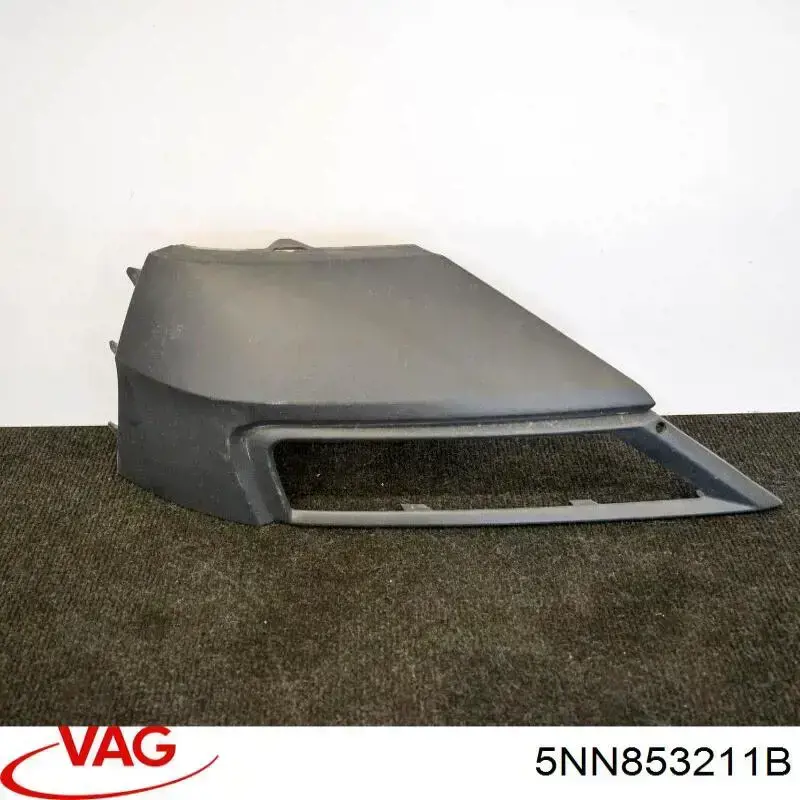 5NN853211B VAG Grelha esquerda inferior do pára-choque dianteiro