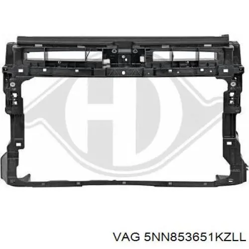 Grelha do radiador VAG 5NN853651GZLL preço, a partir de 226,87 USD