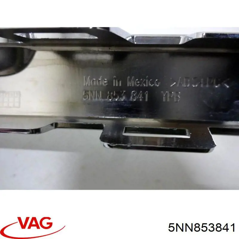 Moldura esquerda do pára-choque traseiro VAG 5NN853841 preço, a partir de 70,22 USD