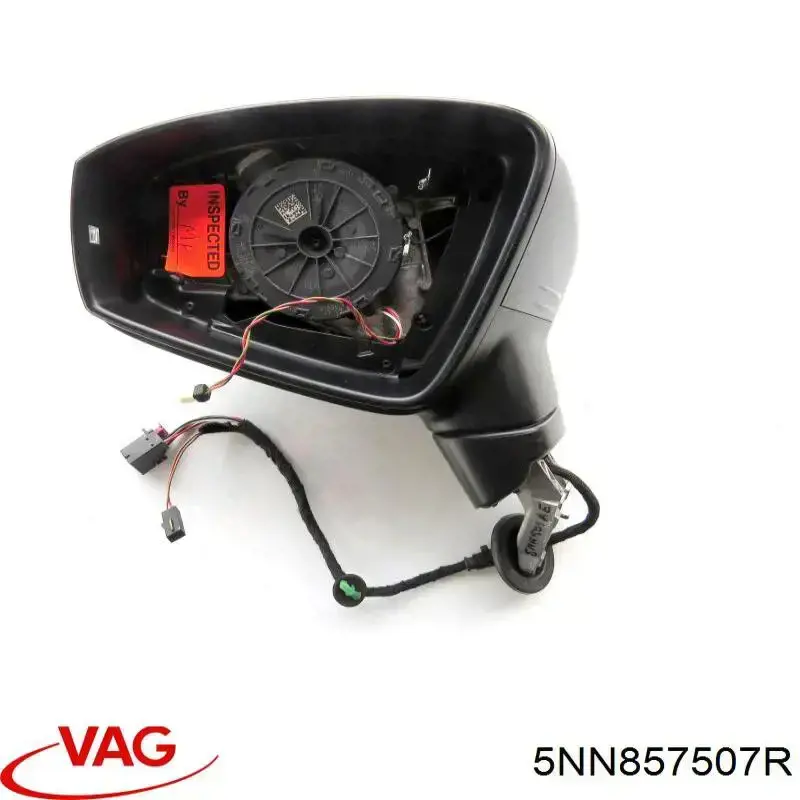 5NN857507R VAG Espelho de retrovisão esquerdo