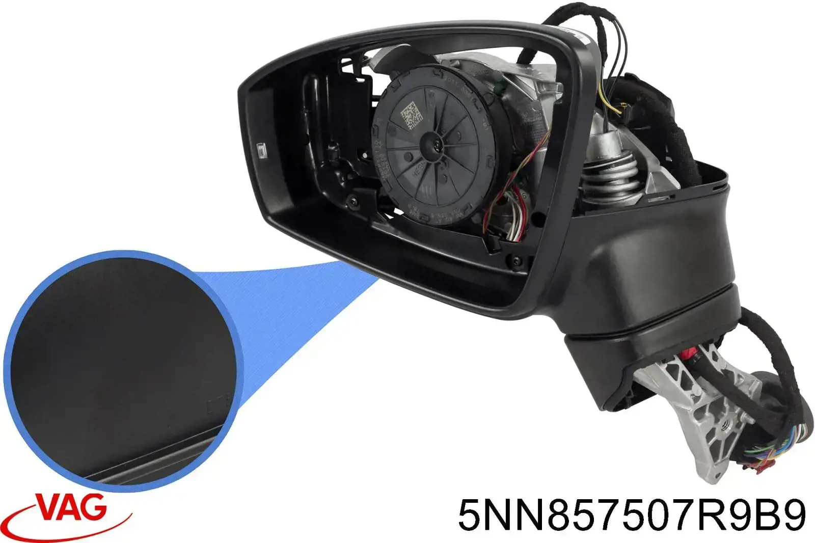 Espelho de retrovisão esquerdo VAG 5NN857507R preço, a partir de 278,37 USD