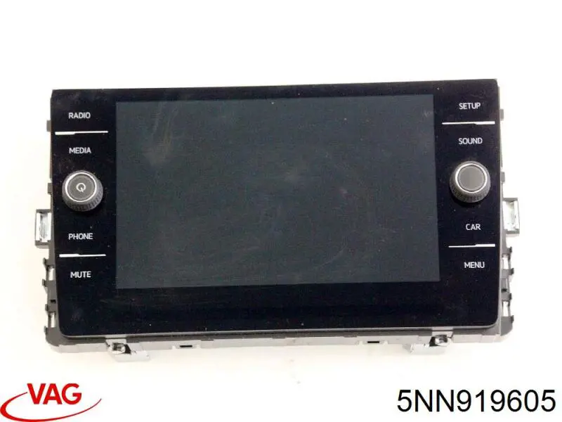 5NN919605 VAG Aparelhagem de som (rádio AM/FM)