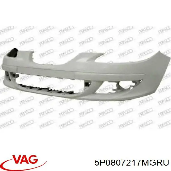 5P0807217MGRU VAG Pára-choque dianteiro