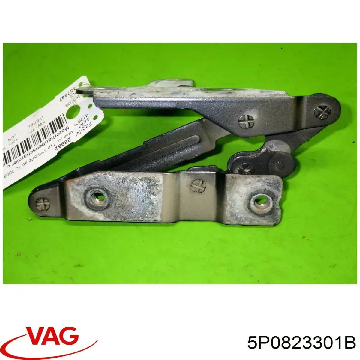 5P0823301B VAG Gozno da capota esquerdo