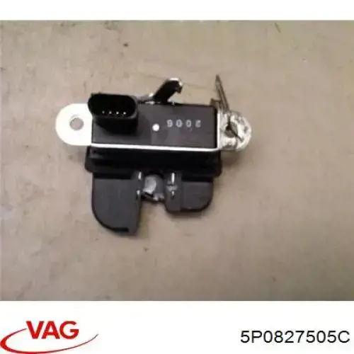5P0827505C VAG Fecho de tampa de porta-malas (de 3ª/5ª porta traseira)