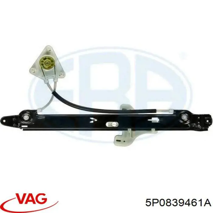 Mecanismo de acionamento de vidro da porta traseira esquerda VAG 5P0839461A preço, a partir de 65,25 USD