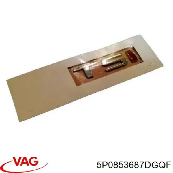 Emblema de tampa de porta-malas (emblema de firma) para Seat Ibiza IV ST 6J8, 6P8