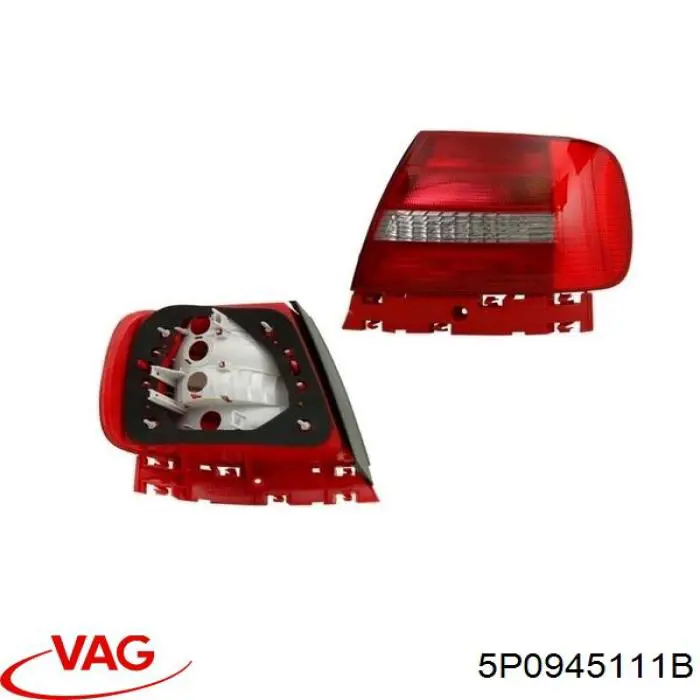 Lanterna traseira esquerda VAG 5P0945111B preço, a partir de 52,87 USD