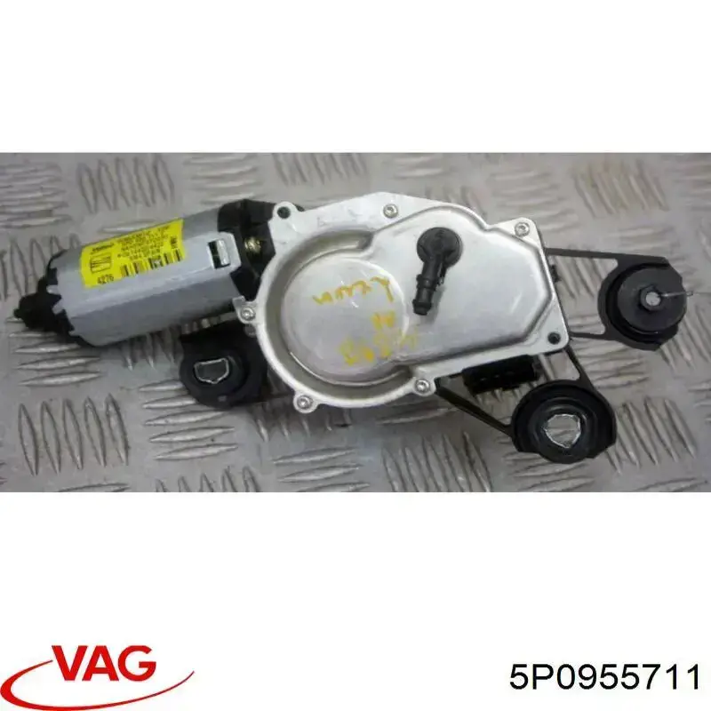 Compre 5P0955711 VAG Motor de limpador pára-brisas de vidro traseiro