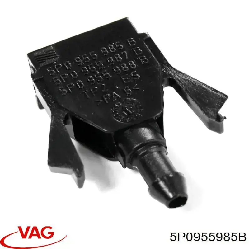 5P0955985B VAG Injetor direito de fluido para lavador de pára-brisas