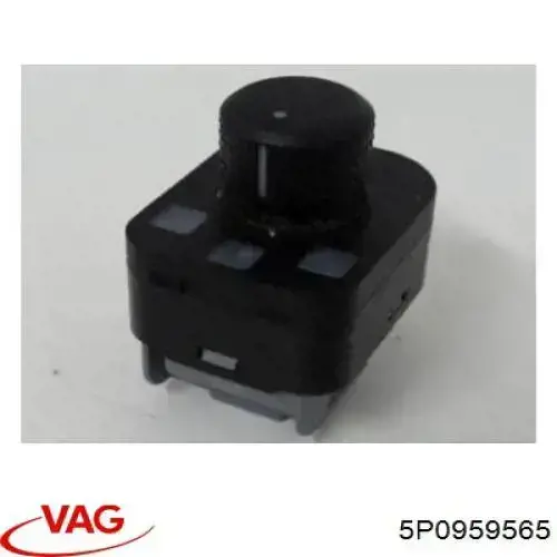Unidade de controlo dos espelhos de retrovisão, na porta VAG 5P09595659B9 preço, a partir de 35,75 USD