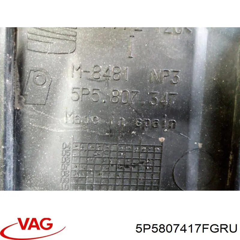 Pára-choque traseiro VAG 5P5807417F preço, a partir de 202,64 USD