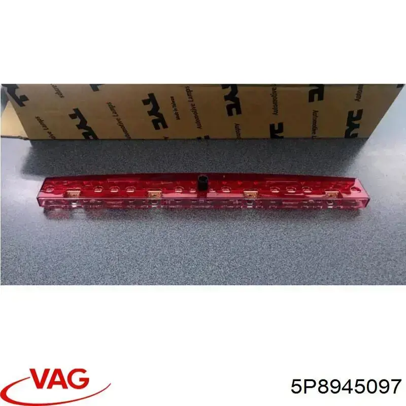 5P8945097 VAG Sinal de parada traseiro adicional