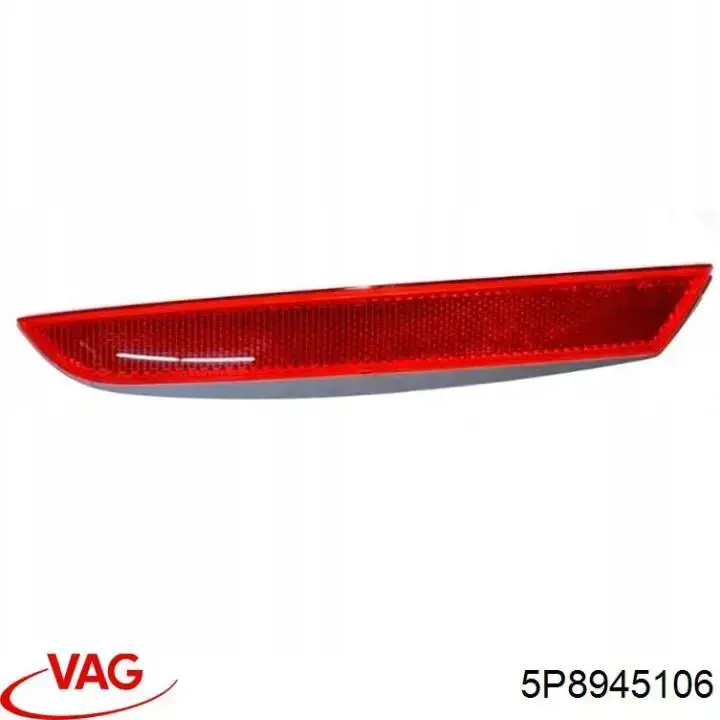 Retrorrefletor (refletor) do pára-choque traseiro VAG 5P8945106 preço, a partir de 25,01 USD