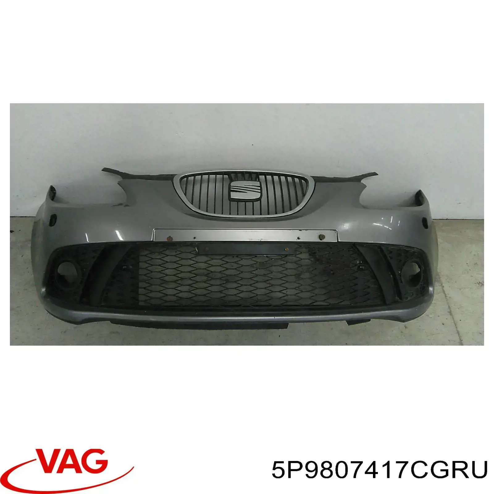 5P9807417CGRU VAG Pára-choque traseiro