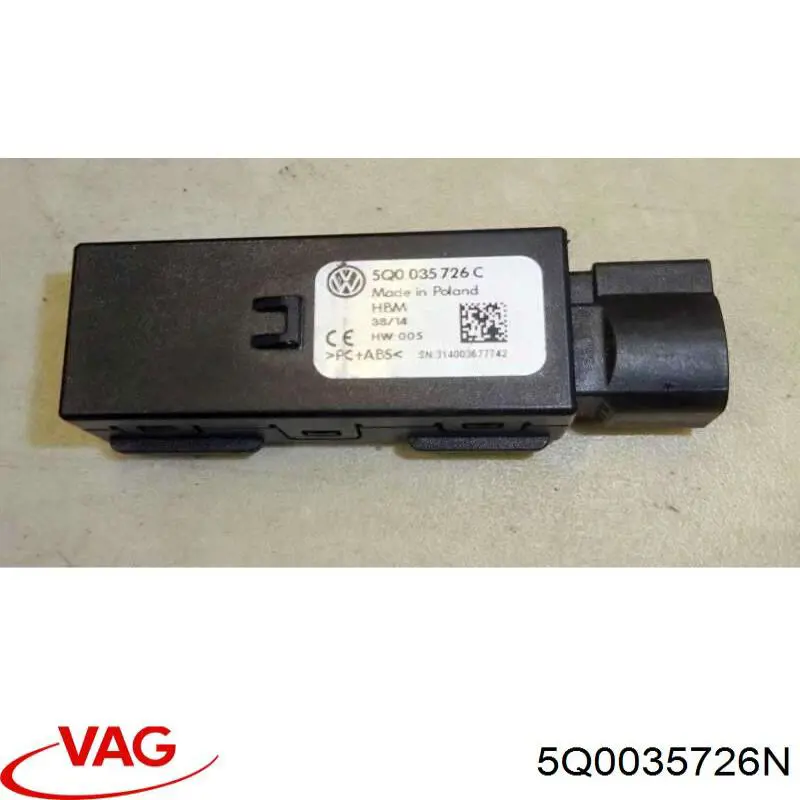  VAG 5Q0035726N preço, a partir de 83,22 USD
