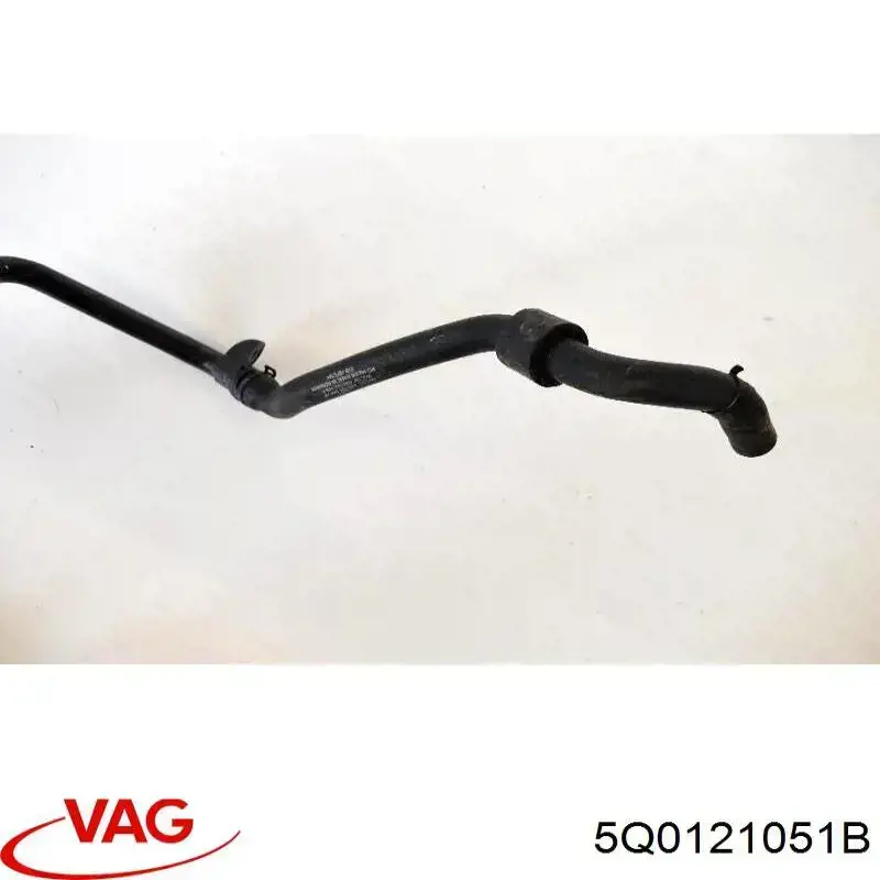 5Q0121051B VAG Mangueira de resfriamento da bomba adicional para a bomba de água