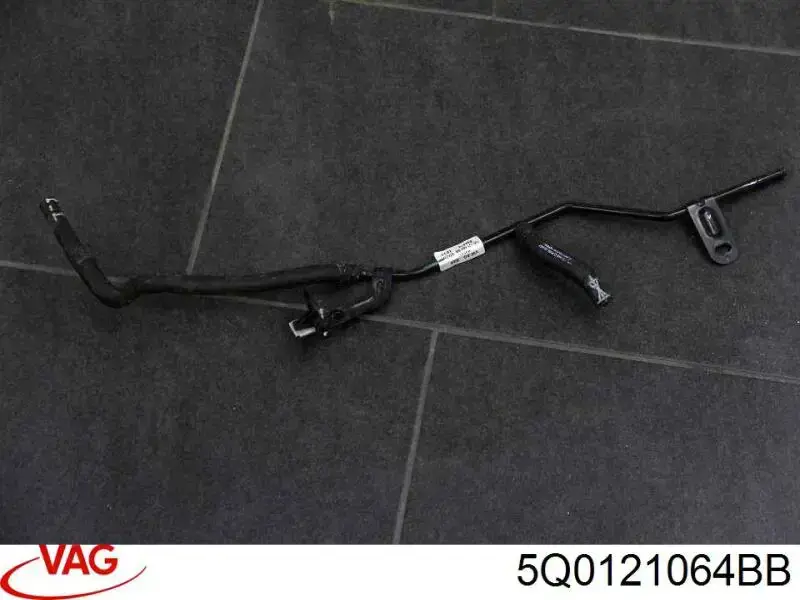 Mangueira (cano derivado) do sistema de esfriamento VAG 5Q0121064BB preço, a partir de 37,01 USD