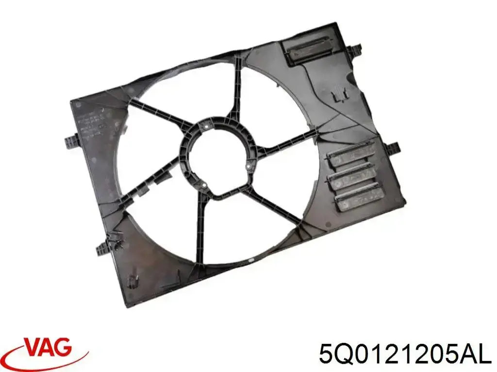 Difusor do radiador de esfriamento VAG 5Q0121205AL preço, a partir de 177,63 USD