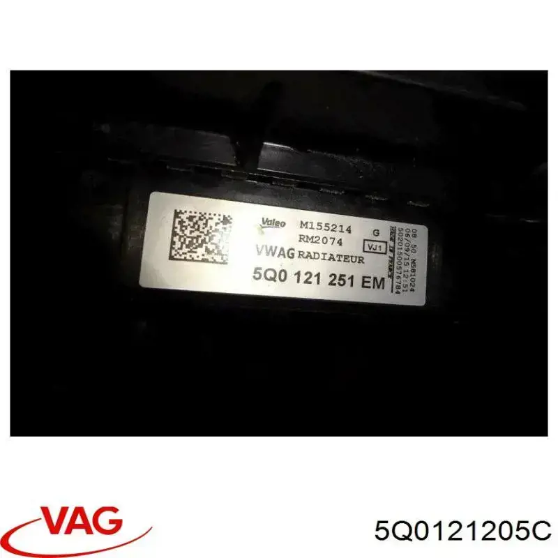 Difusor do radiador de esfriamento VAG 5Q0121205C preço, a partir de 57,85 USD