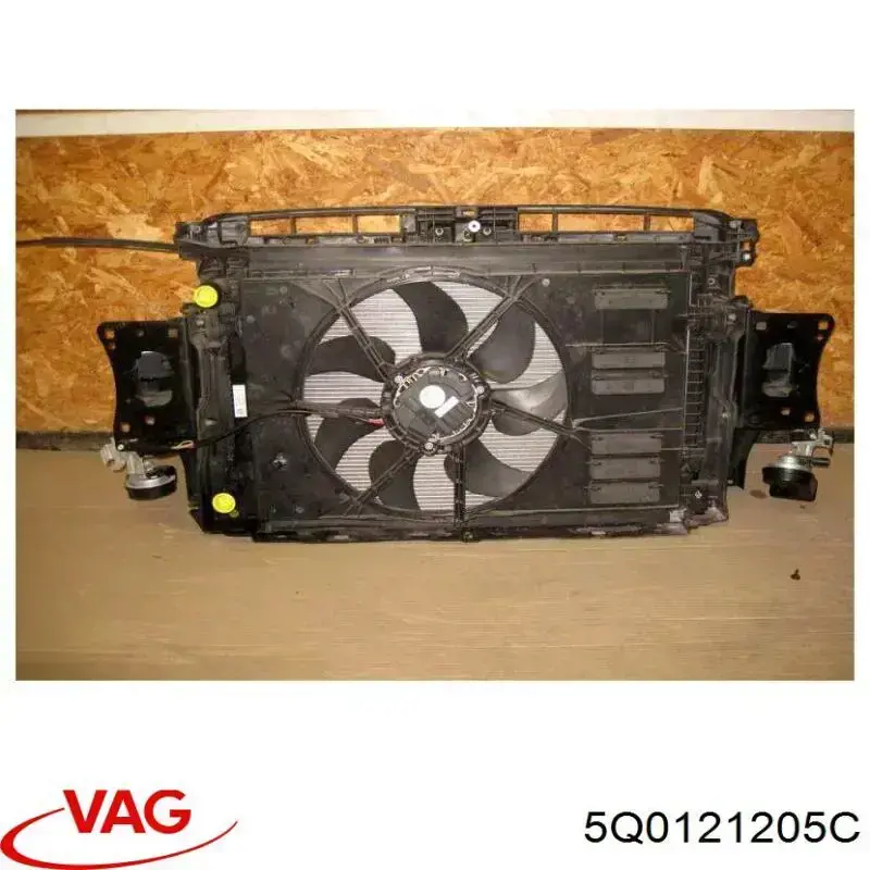 Compre 5Q0121205C VAG Difusor do radiador de esfriamento