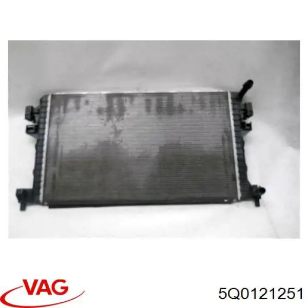 5Q0121251 VAG Radiador de esfriamento de motor