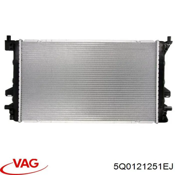 Radiador de esfriamento de motor adicional VAG 5Q0121251EJ preço, a partir de 107,89 USD