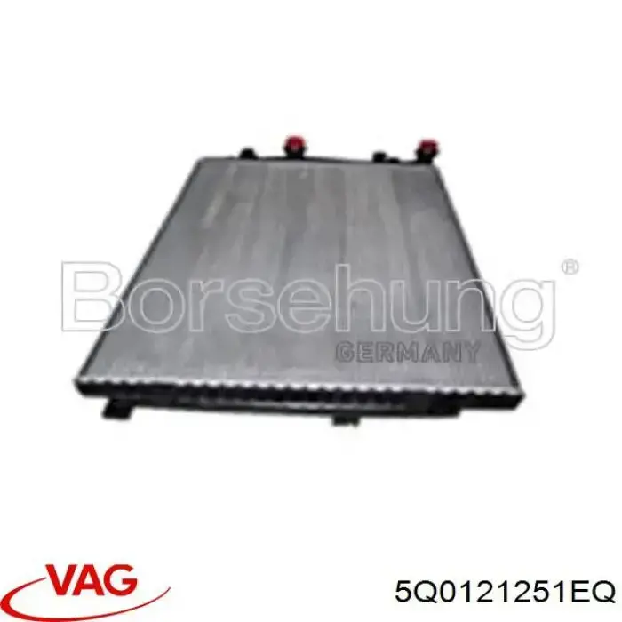 Radiador de esfriamento de motor VAG 5Q0121251EQ preço, a partir de 99,76 USD