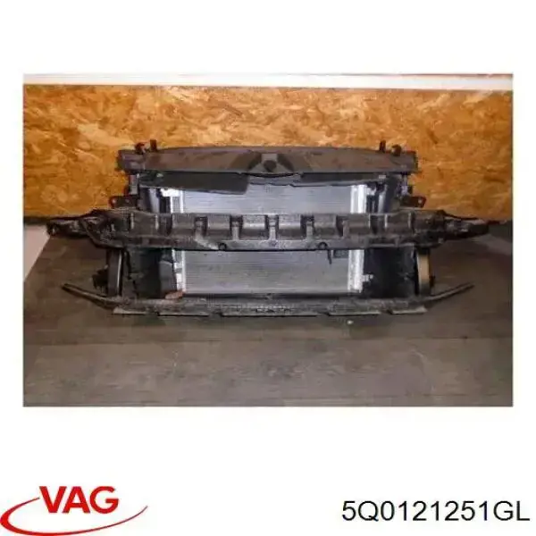 5Q0121251GL VAG Radiador de esfriamento de motor