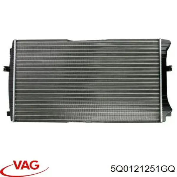 Radiador de esfriamento de motor VAG 5Q0121251GQ preço, a partir de 121,94 USD