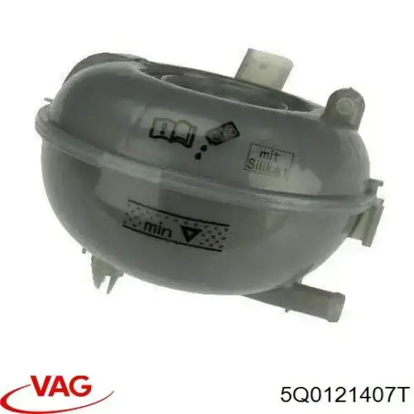 Tanque de expansão do sistema de esfriamento VAG 5Q0121407T preço, a partir de 22,74 USD