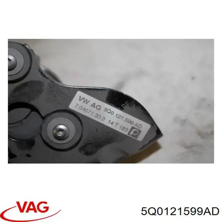 Bomba de água (bomba) de esfriamento, adicional elétrica VAG 5Q0121599AD preço, a partir de 127,33 USD