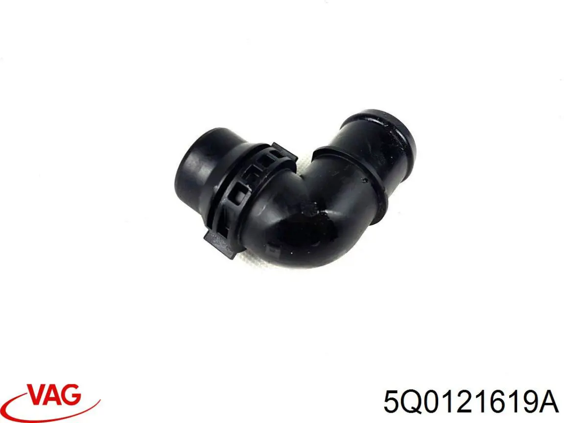 Compre 5Q0121619A VAG Acoplamento de desmontagem rápida de mangueira do radiador de esfriamento
