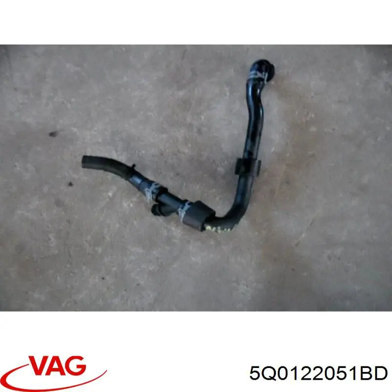 Mangueira (cano derivado) inferior do radiador de esfriamento VAG 5Q0122051BD preço, a partir de 29,01 USD