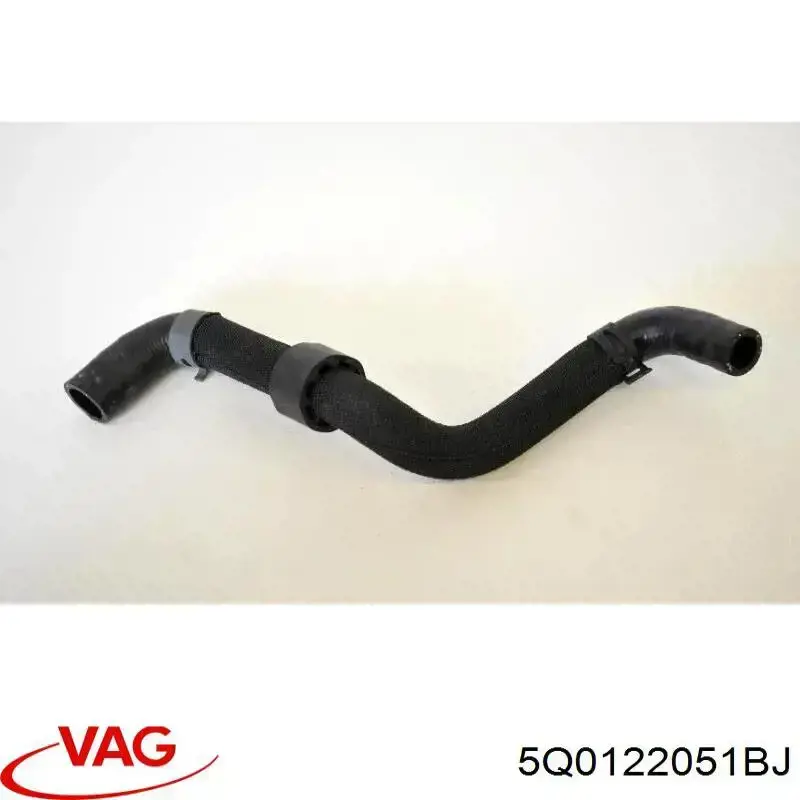 5Q0122051BJ VAG Mangueira (cano derivado) inferior do radiador de esfriamento
