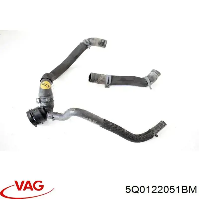 Mangueira (cano derivado) do radiador de esfriamento superior VAG 5Q0122051BM preço, a partir de 183,02 USD