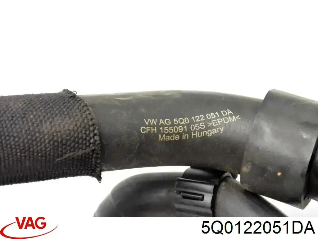 Mangueira (cano derivado) inferior do radiador de esfriamento VAG 5Q0122051DA preço, a partir de 89,94 USD